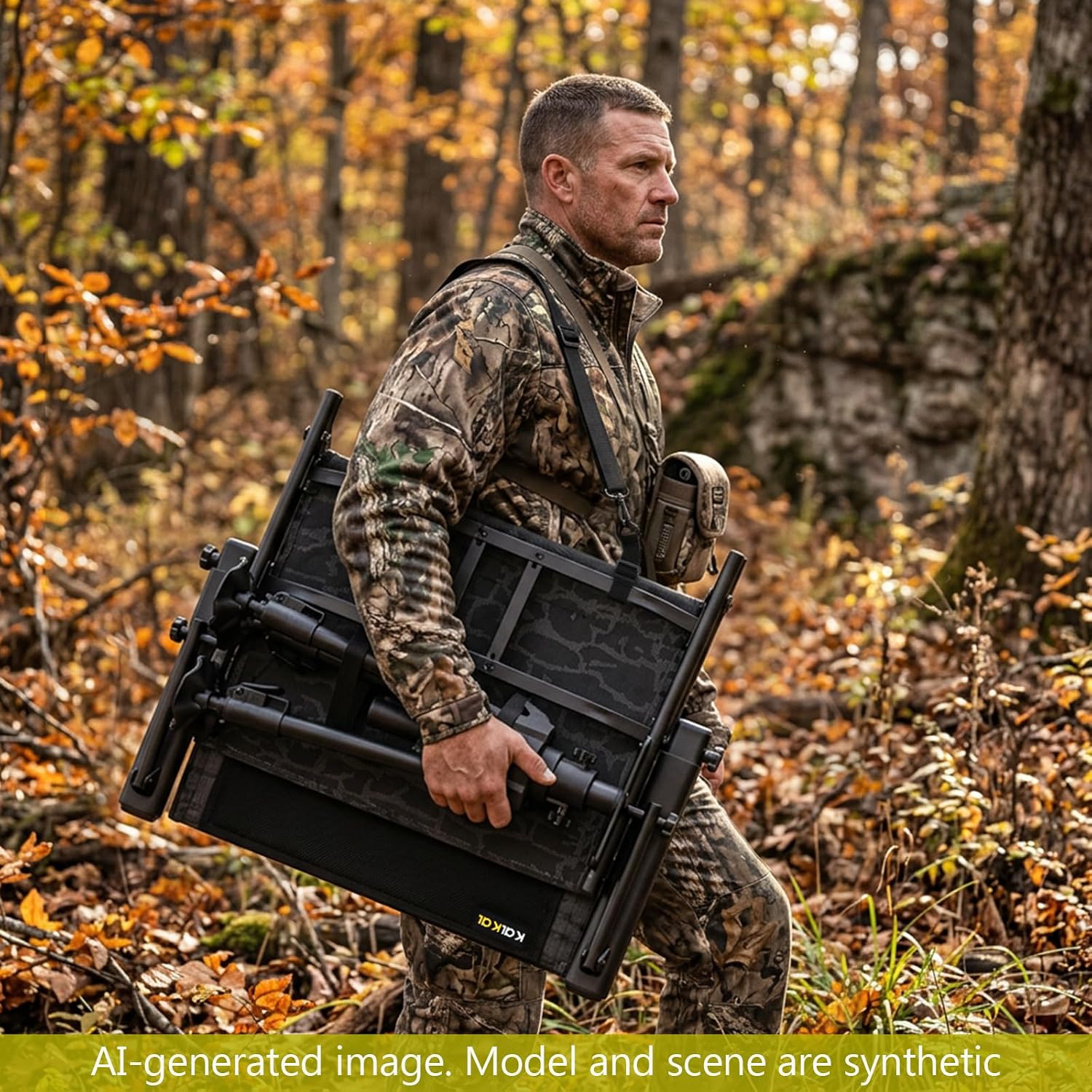 Outdoor Hunting Blinds - Вращающееся охотничье кресло с бесшумным механизмом,