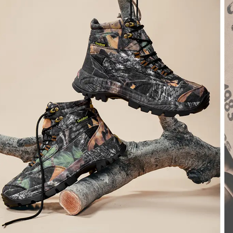 Hunting Outdoor Boots - Мужские высокие камуфляжные охотничьи ботинки, дышащая