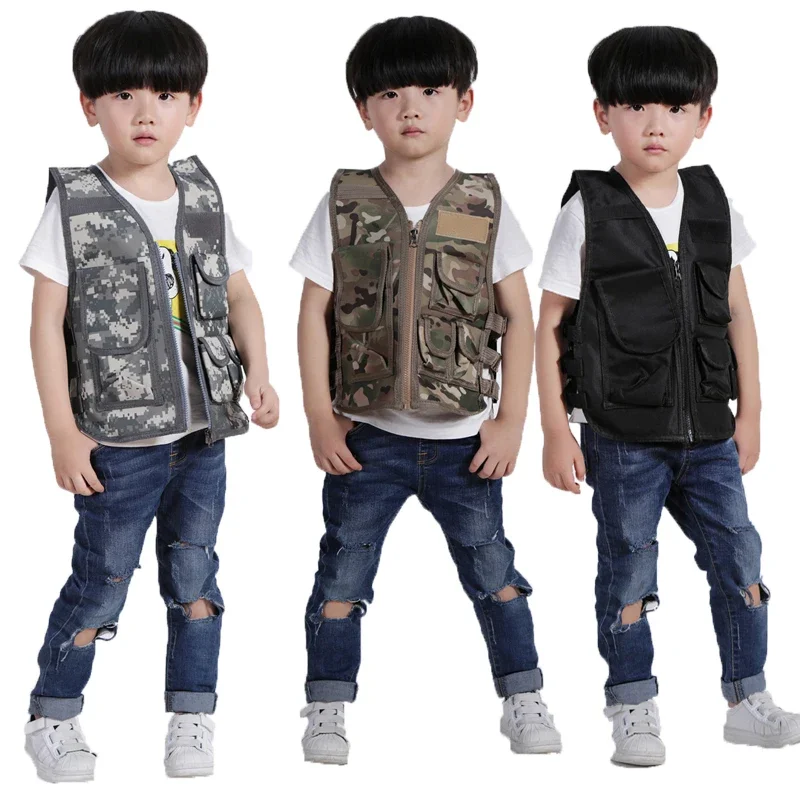 Hunting Outdoor Boys - Детский уличный жилет CS, детский военный