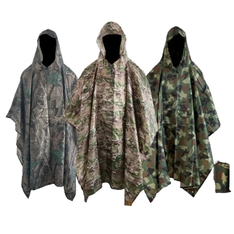 Hunting Outdoor Boys - Многоцелевой портативный уличный водонепроницаемый плащ для