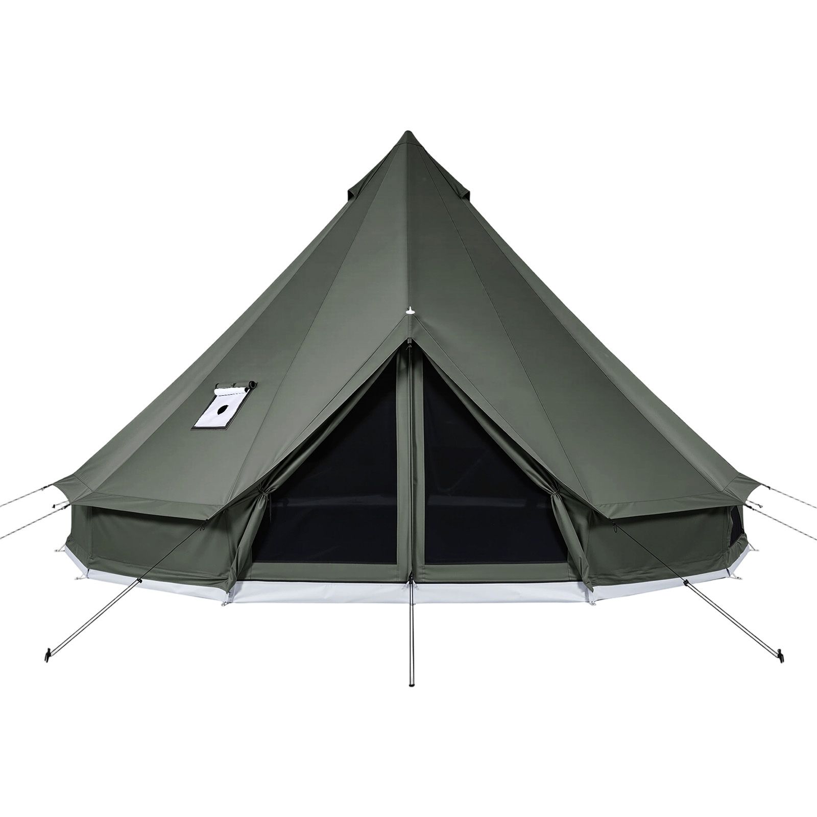 Outdoor Hunting Tent - Палатка-бельтент из брезента, всесезонная, 16,4 футов,