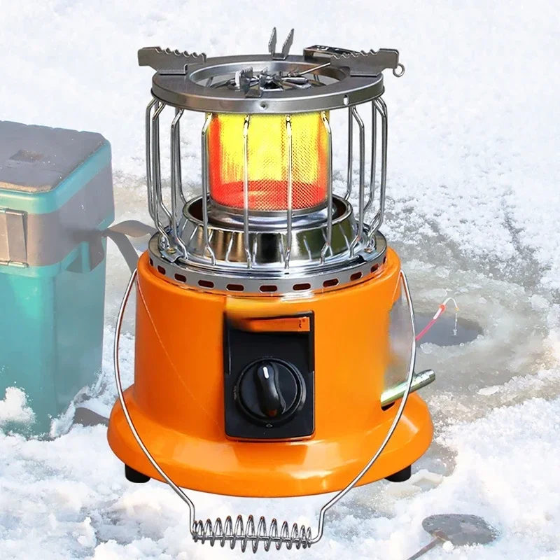 Портативная мини-газовая печь  – обзор и цена Outdoor Hunting Heater