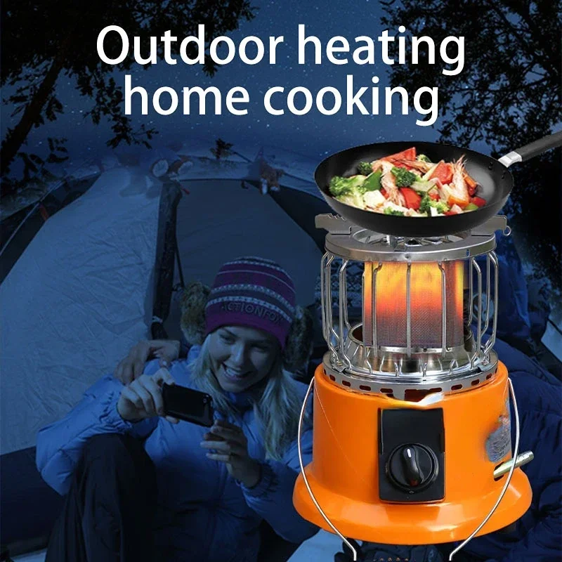 Портативная мини-газовая печь  – обзор и цена Outdoor Hunting Heater