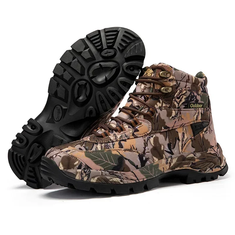 Мужские высокие камуфляжные ох – обзор и цена Hunting Outdoor Boots