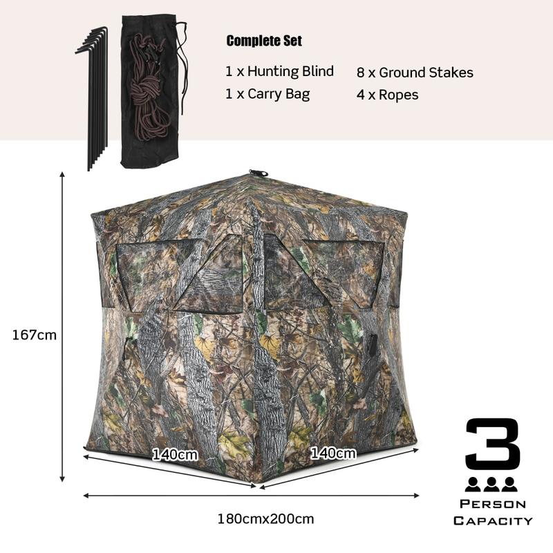 Портативная охотничья палатка  – обзор и цена Outdoor Hunting Blinds