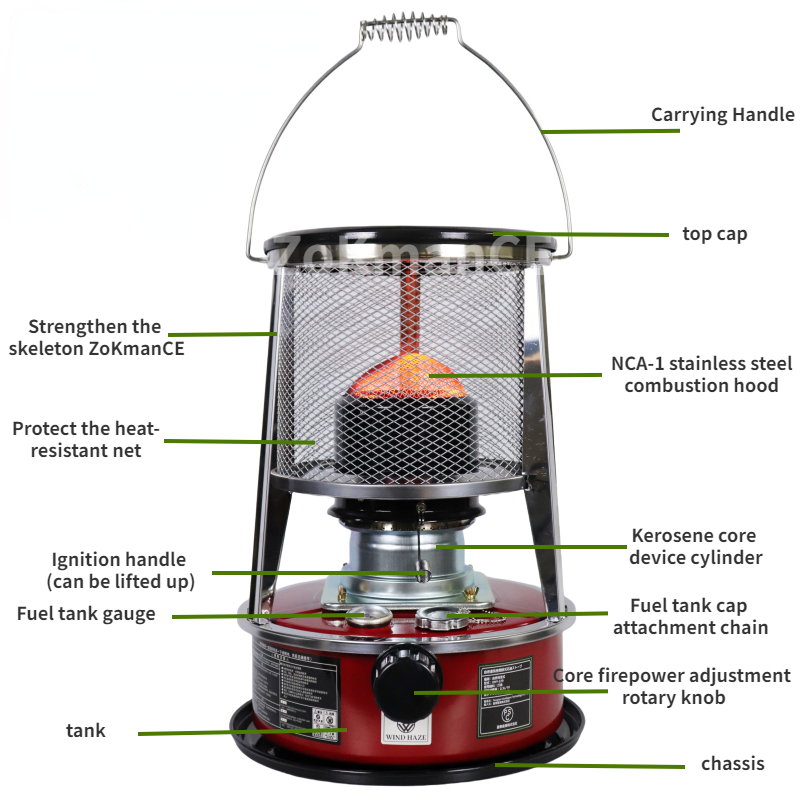 4.5 л Портативный керосиновый  – обзор и цена Outdoor Hunting Heater