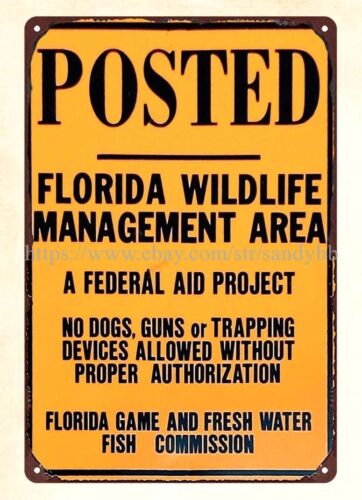 Металлическая жестяная табличк – обзор и цена Florida Hunting Fishing & Outdoor Adventures Reviews