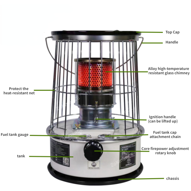 6л керосиновый обогреватель по – обзор и цена Outdoor Hunting Heater