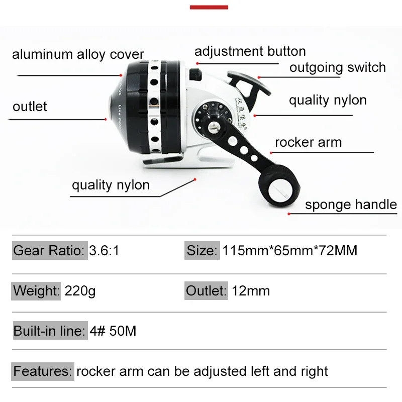 Закрытая Рыболовная катушка BL – обзор и цена Outdoor Hunting Toys